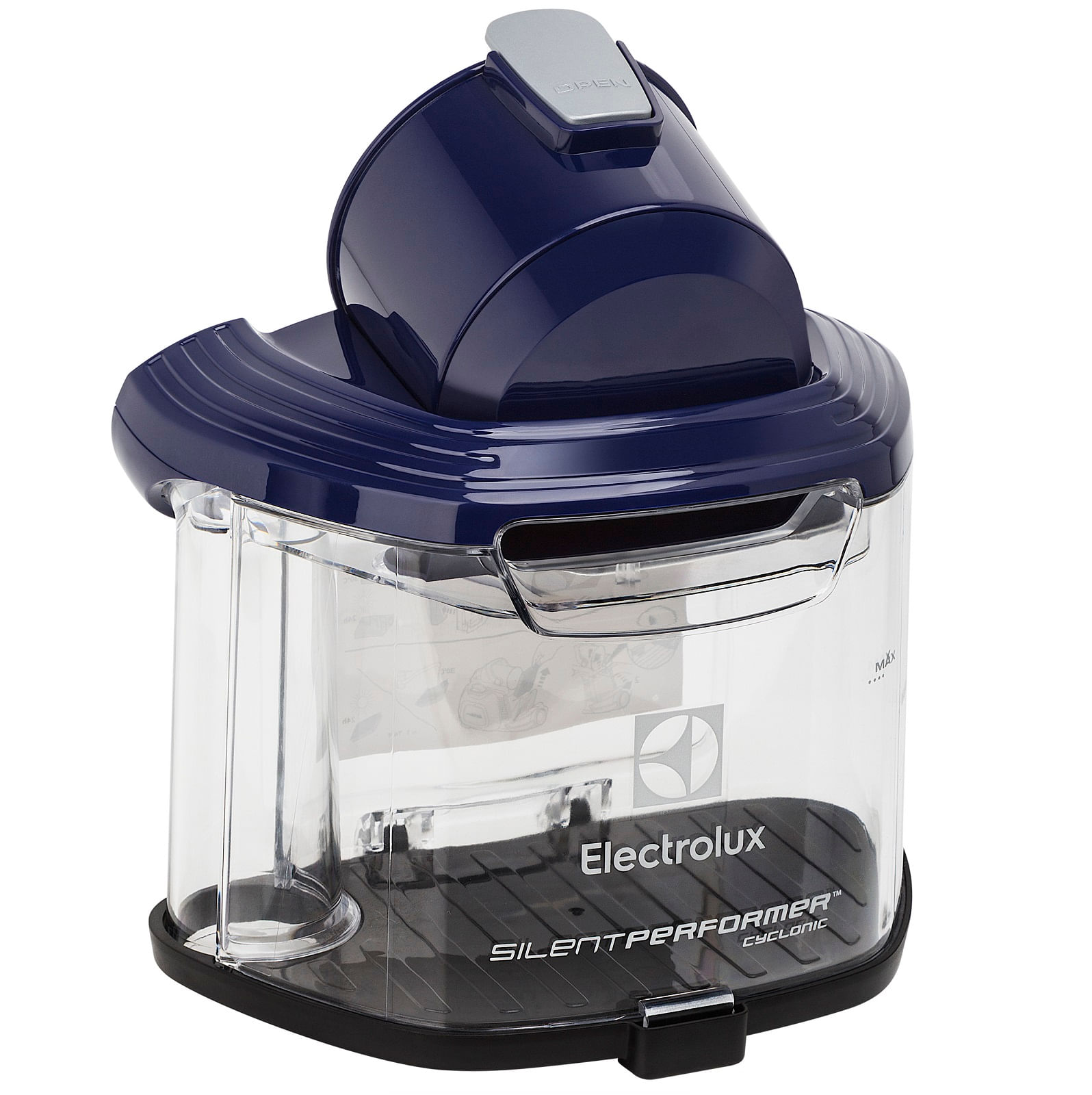 Electrolux Aspiradora de agua y polvo AWD01 1250w - Negra y Azul
