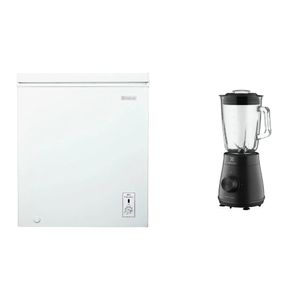 Combo: Congelador Horizontal 145L (EFC15A2HPWB) + Licuadora 500w TruFlow (EBS20) Electrolux