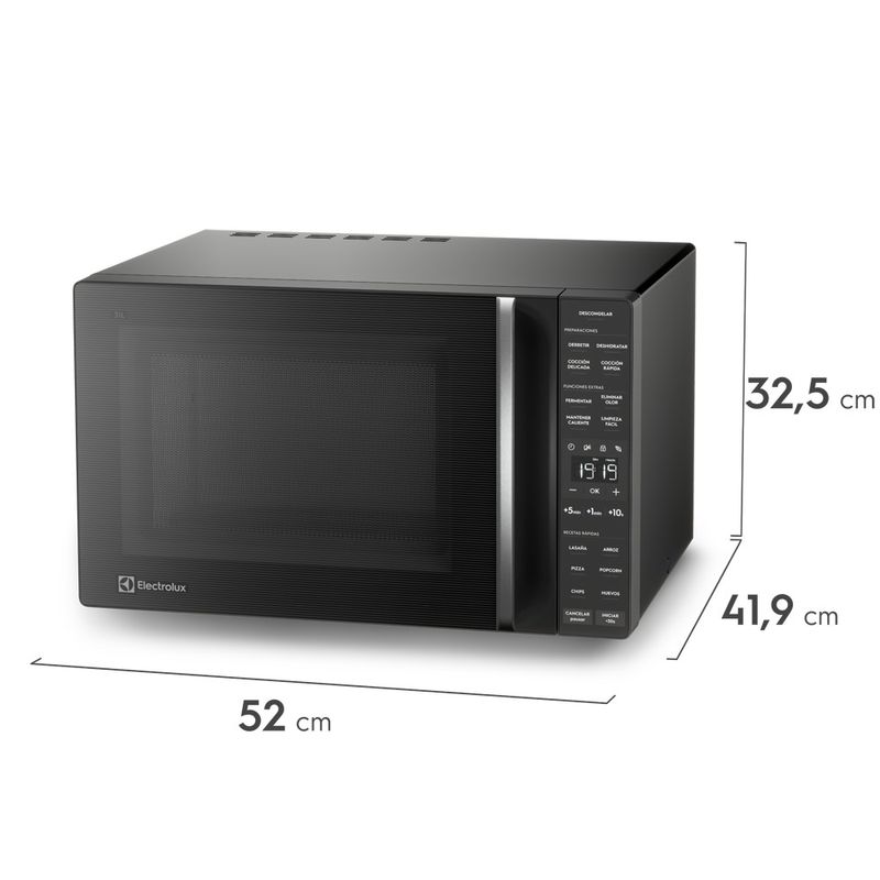 Microwave_ME31N_Perspective_Dimensions_Electrolux_Spanish-1000x1000