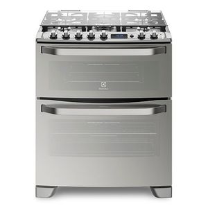 Cocina Electrolux 5 Quemadores con Doble Horno y Triple Llama 76cm (76DXR-CL)