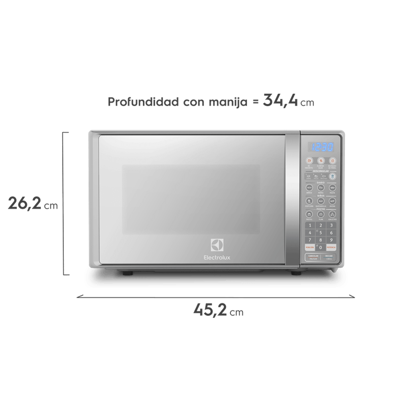 Microwave-EMDO20S3GSLUG-Dimensions220v-Electrolux-Spanish