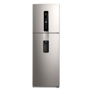 Refrigerador Electrolux Top Freezer Efficient con AutoSense Inox Look 409L IW45S