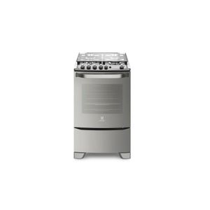 Cocina Electrolux 4 Quemadores con Triple Llama y Grill Eléctrico 52cm (56GXQ)