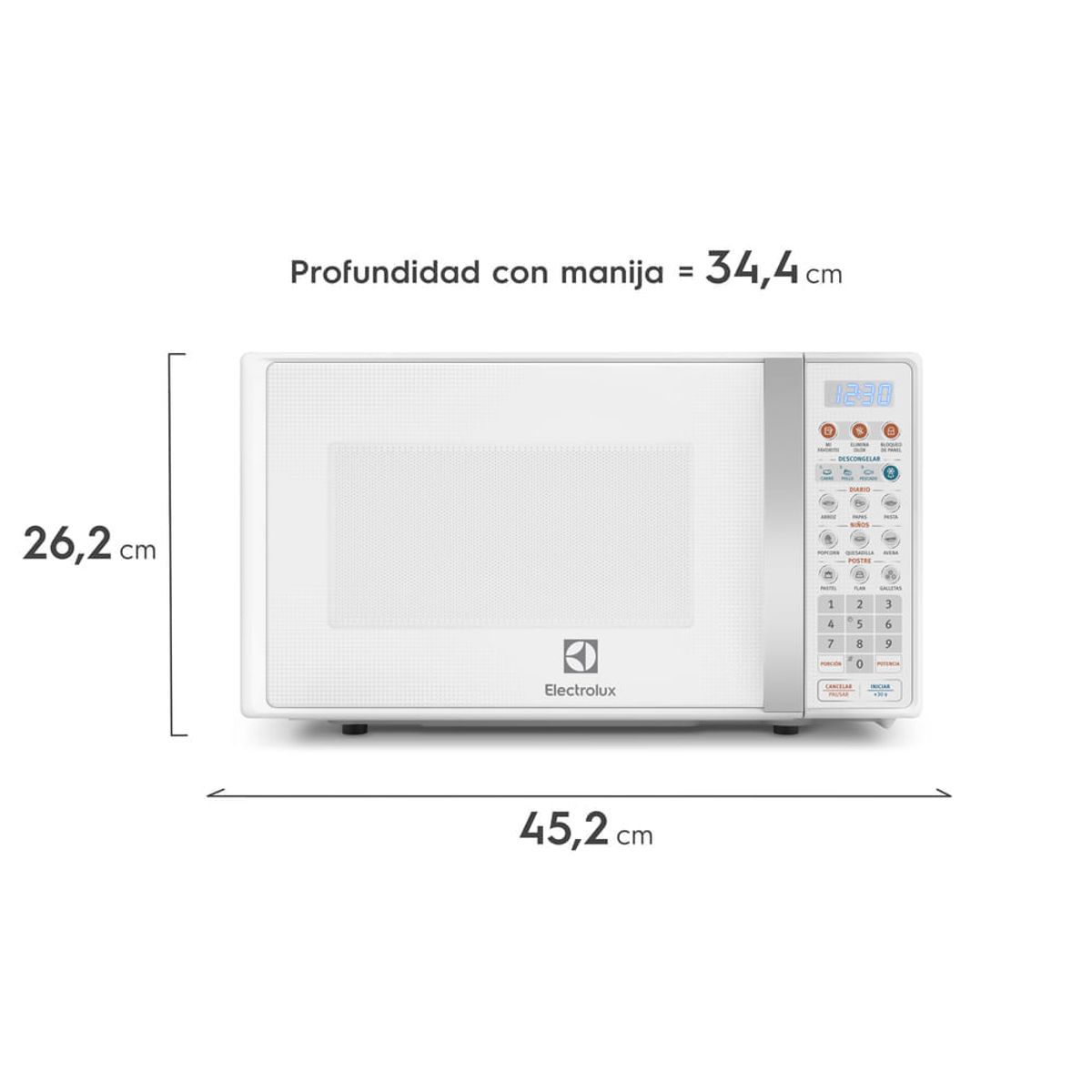 Microwave-EMDO17S3GSLUW-Dimensions-Electrolux-Spanish
