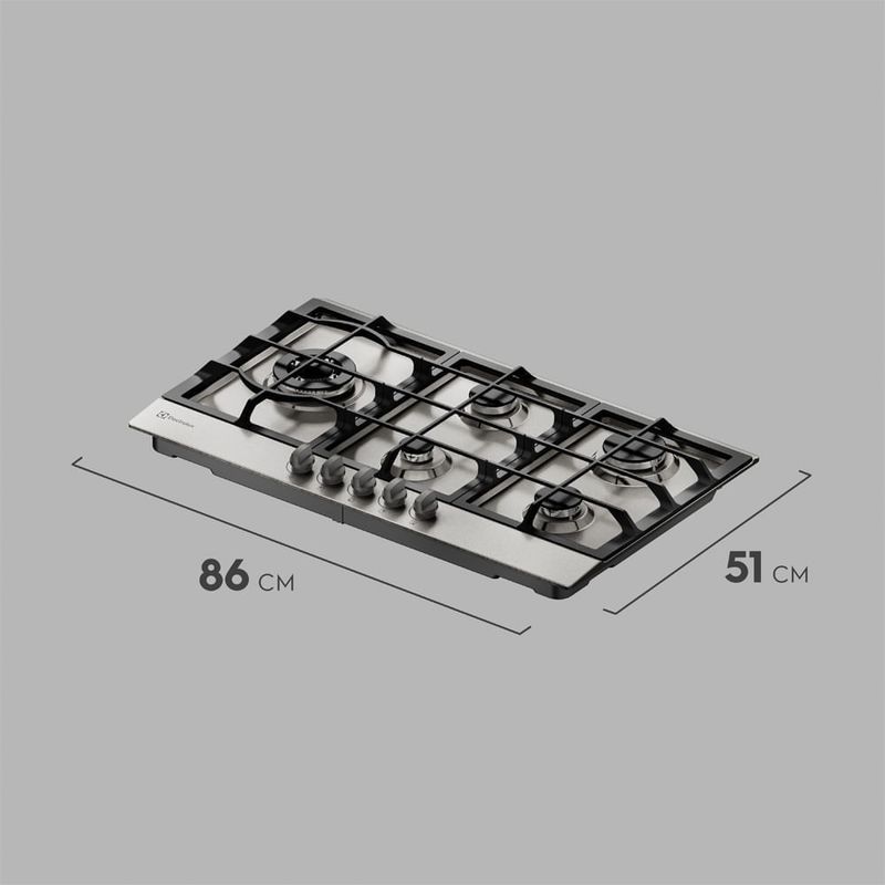 Cooktop-63869DOA189-IsometricCooktop-Electrolux-Spanish