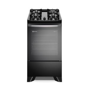 Cocina 4 Quemadores Negro con Mesa de Vidrio Electrolux (FE4GP)