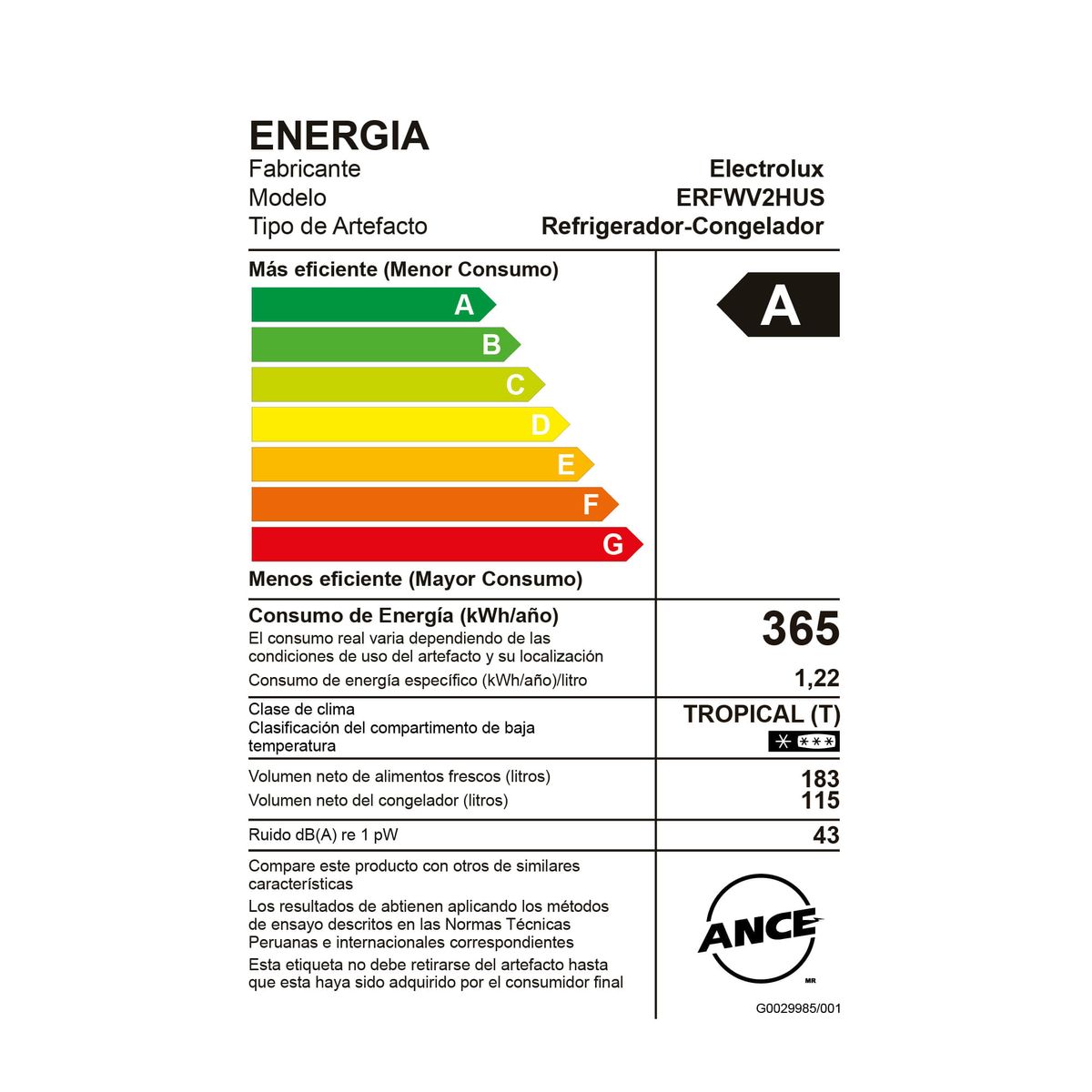 Refrigerator-ERFWV2HUS-FrontView-Electrolux-Spanish-Sello