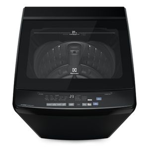 Lavadora Electrolux Carga Superior 21kg Efficient Silent Inverter Negra (EWIJ21F2XSYB)