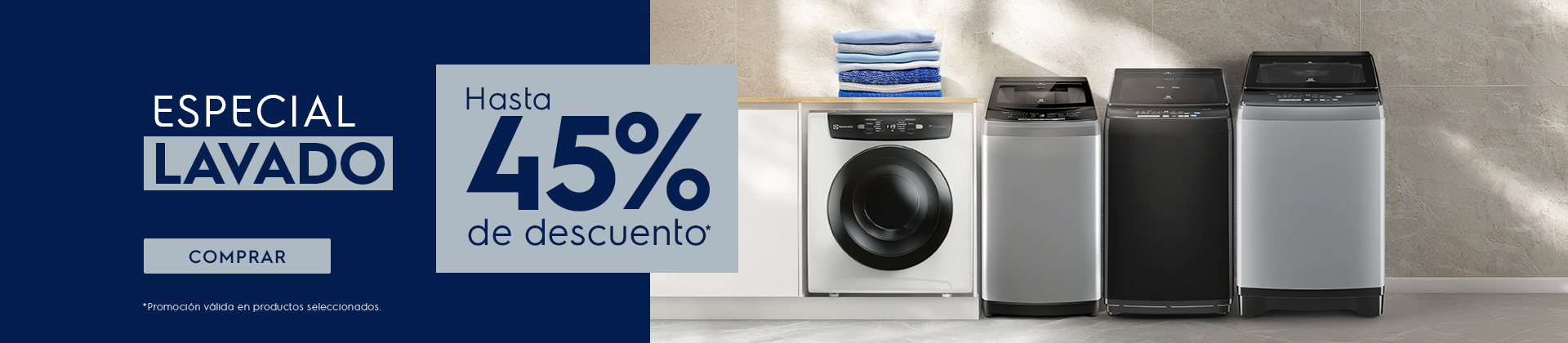 Nuevas Lavadoras Silent Inverter Electrolux 