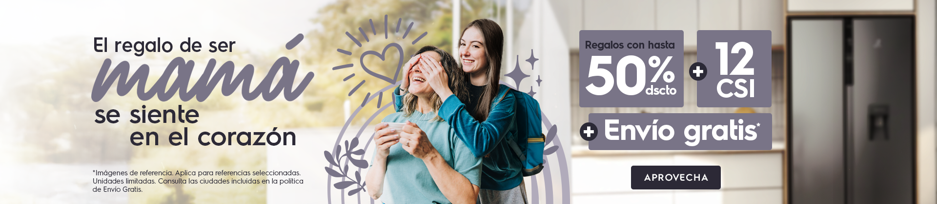 El regalo de ser mamá se siente en el corazón