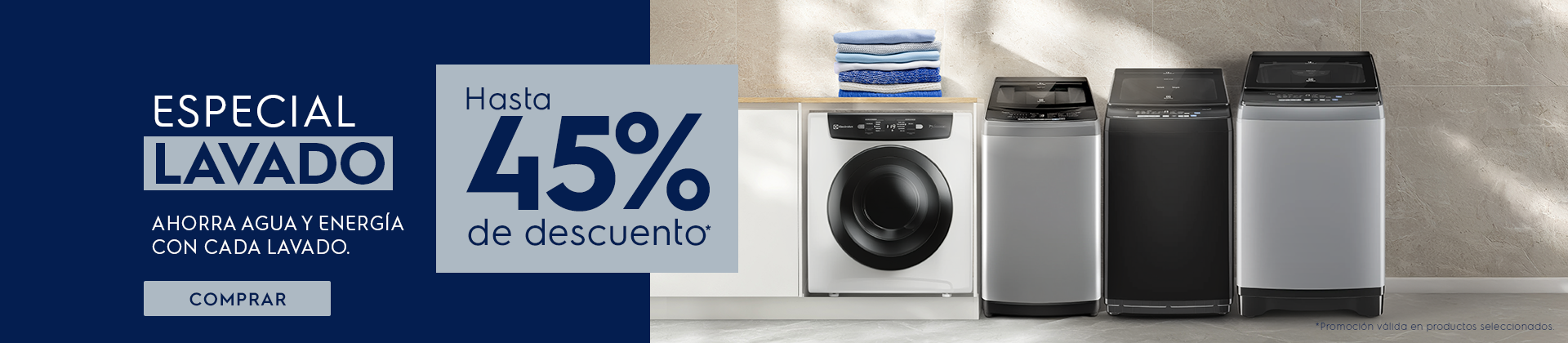 Nuevas Lavadoras Silent Inverter Electrolux 